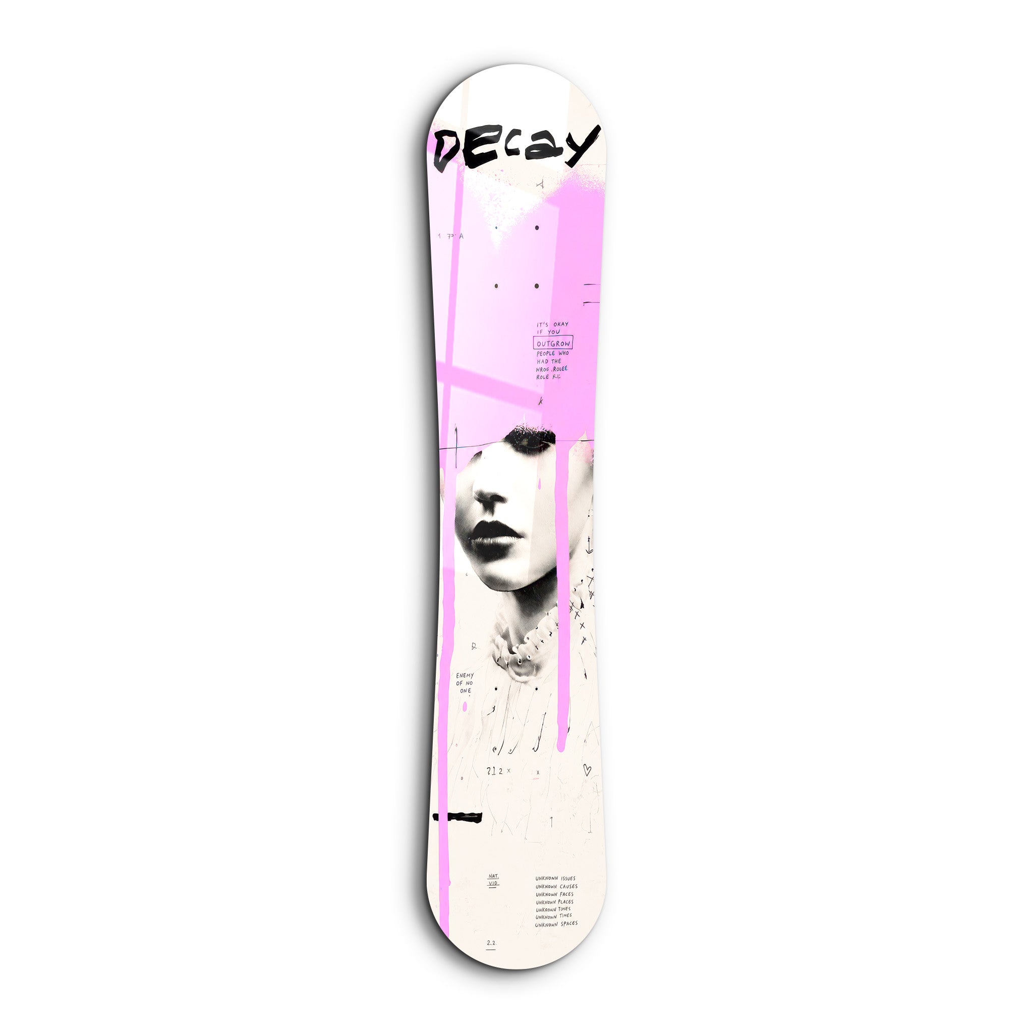 Pink Graffiti Portrait