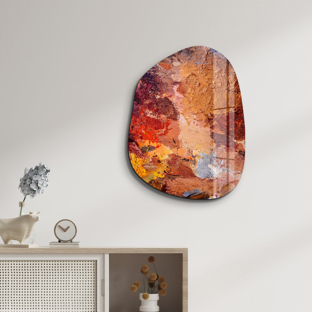 ・"The Masterpiece"・Amorphous Collection Glass Wall Art