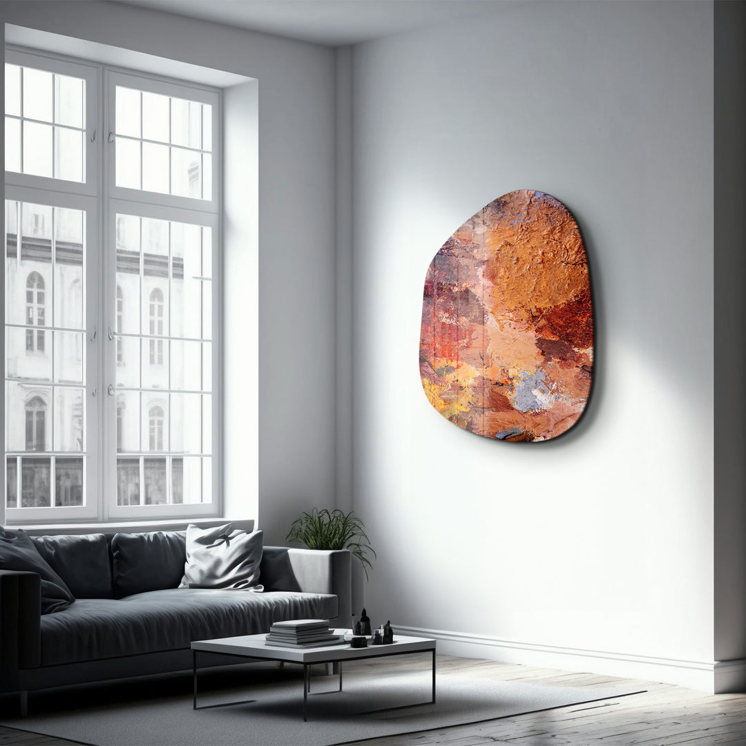 ・"The Masterpiece"・Amorphous Collection Glass Wall Art
