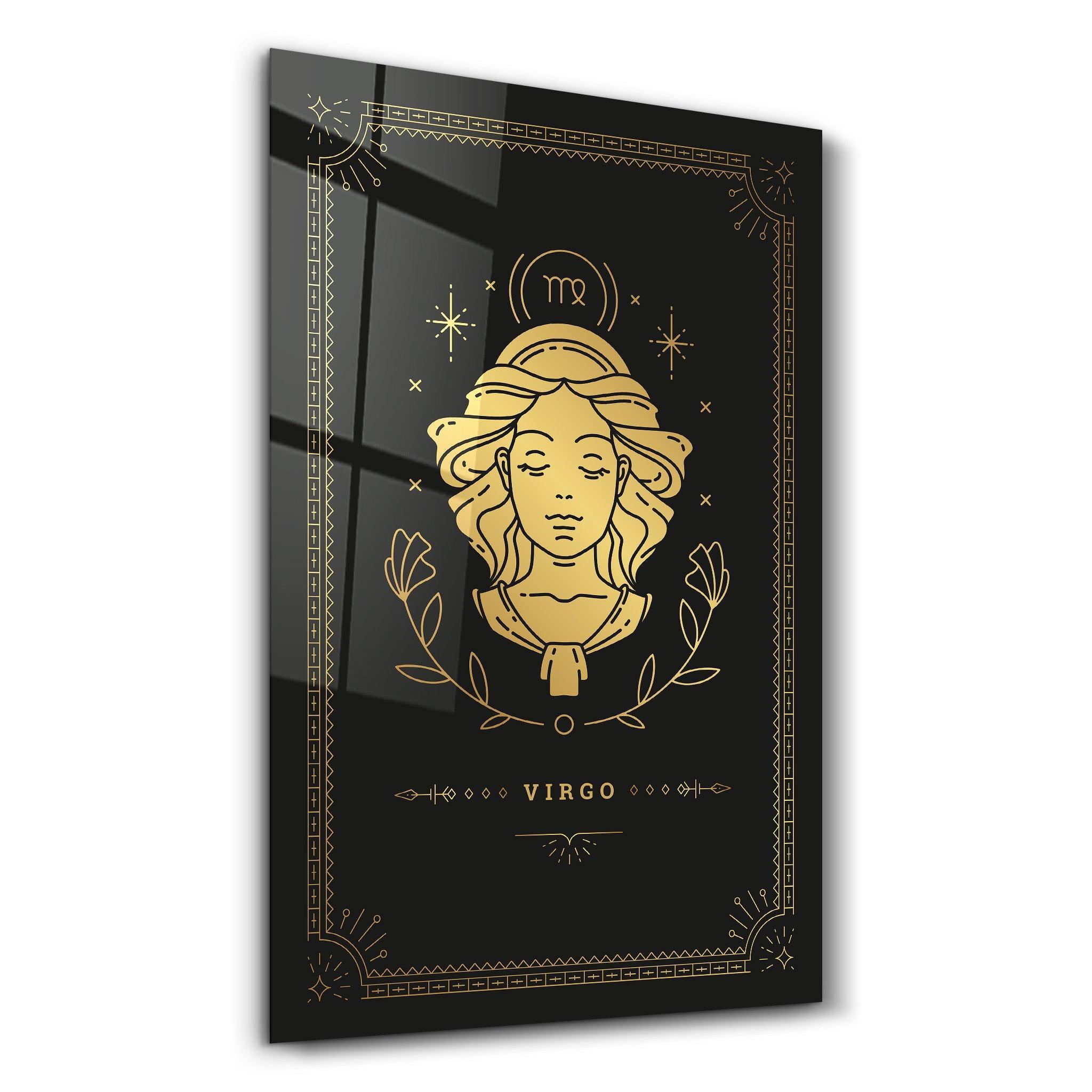 VIRGO Glass Wall Art | ArtDesigna – Artdesigna