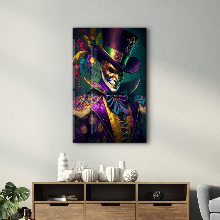 ・"Joker"・Secret World Collection Glass Wall Art - ArtDesigna Glass Printing Wall Art