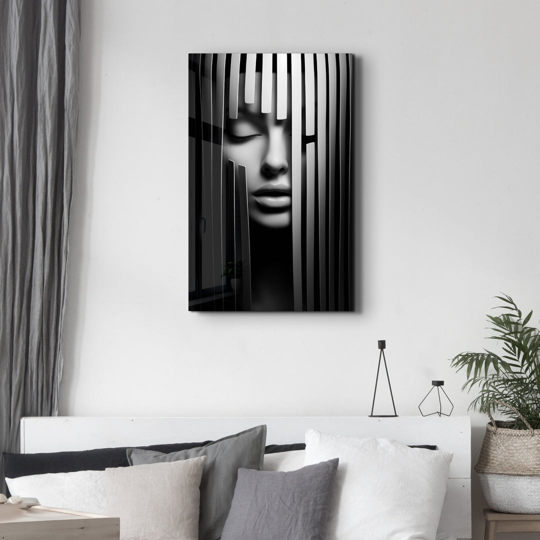 Behind the Bars | Designers Collection Glass Wall Art