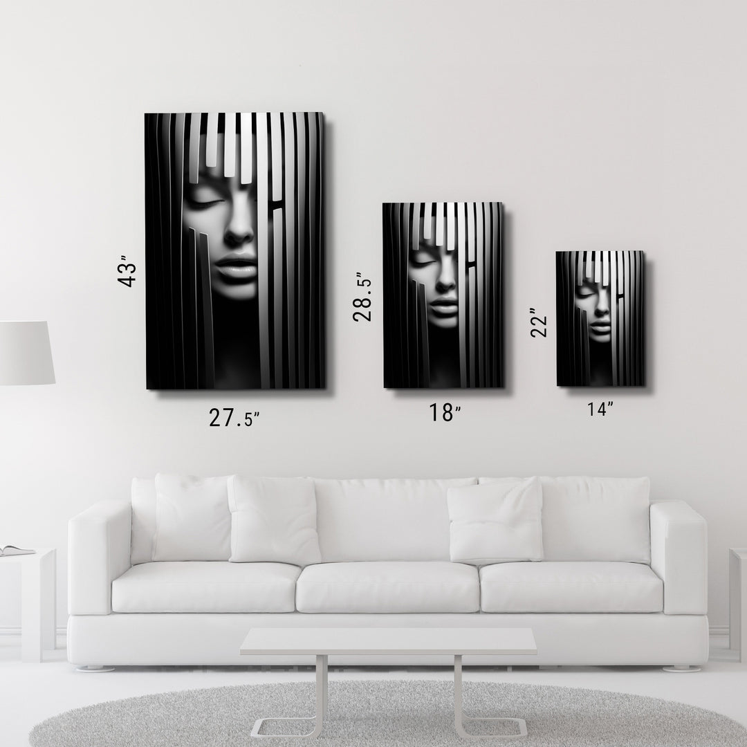 Behind the Bars | Designers Collection Glass Wall Art