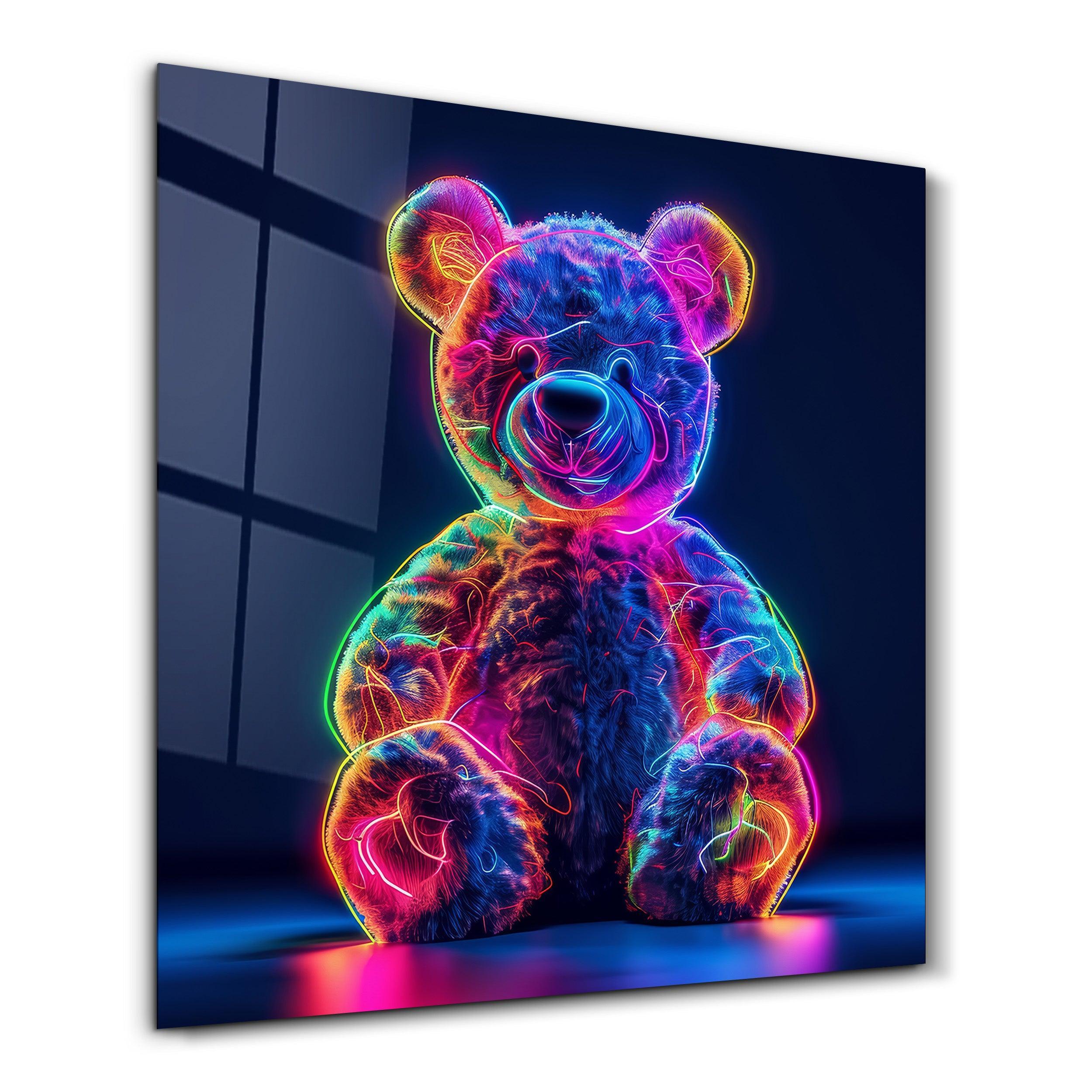 Glass teddy bear online