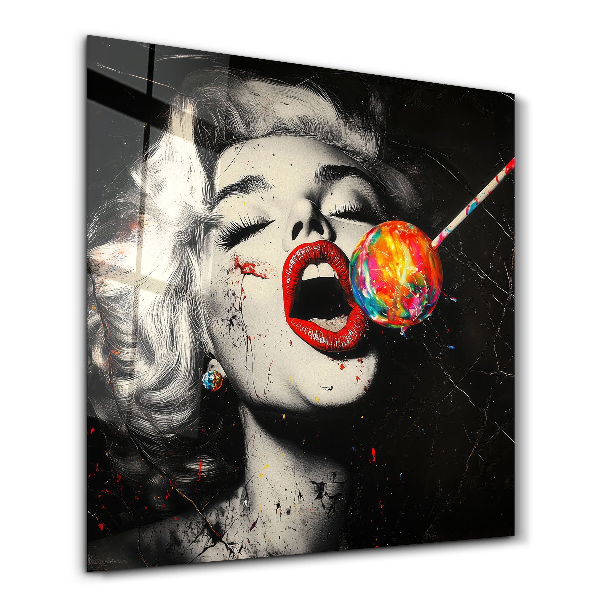 Galaxy Pops, Pop Art, Pop Wall 2024 Art, Wall Hangings, Candy Pop Art, Hanging Wall Art, Framed Pop Art, Lollipop Art