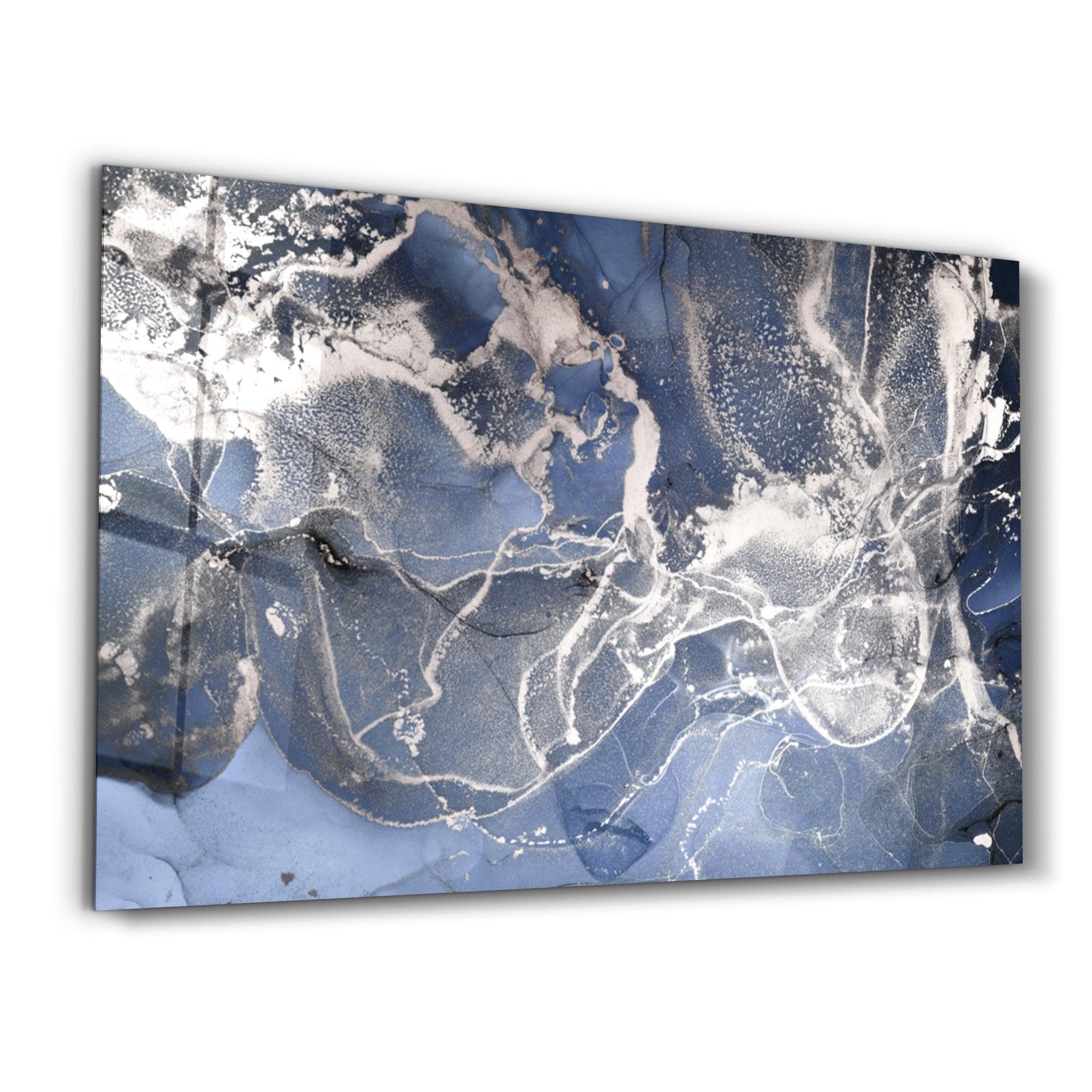 ・"Marble Wave Pattern"・Glass Wall Art - ArtDesigna Glass Printing Wall Art