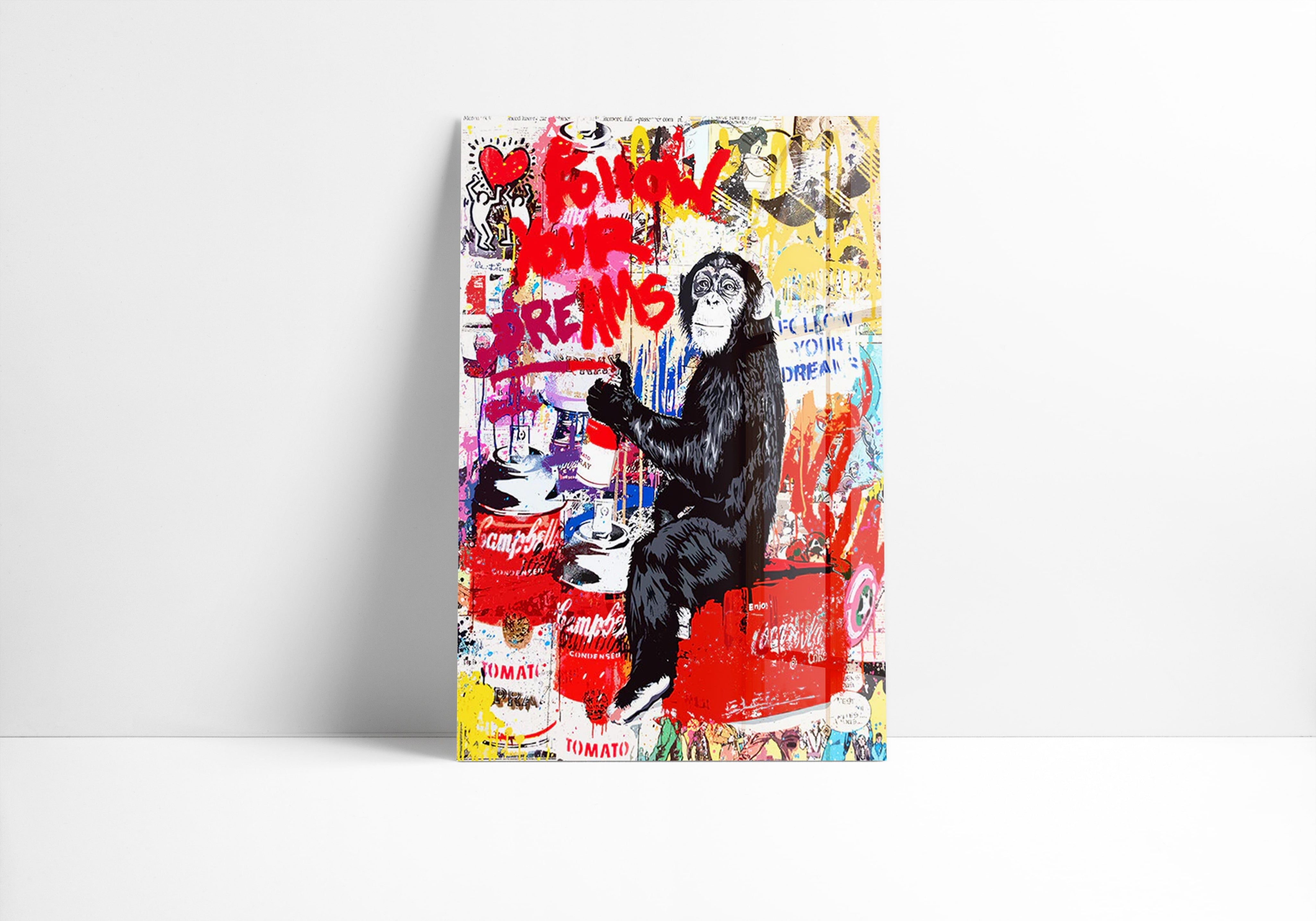 Banksy - ArtDesigna Glass Printing Wall Art