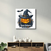 Happy Halloween | Halloween Style Glass Wall Art