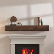 Handcrafted Rustic Fireplace Mantel