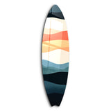 Ikonisches CC | Surfbrett Glasbild