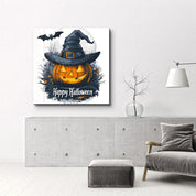 Happy Halloween | Halloween Style Glass Wall Art