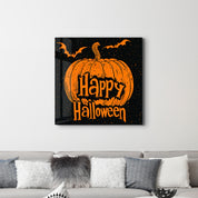 Happy Halloween 2 | Halloween Style Glass Wall Art