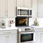 Fresh Spices | Glass Printed Backsplash for your Kitchen - ArtDesigna Glass Printing Wall Art