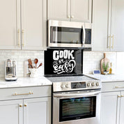 Cook It Easy | Glass Printed Backsplash for your Kitchen - ArtDesigna Glass Printing Wall Art