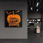 Happy Halloween 2 | Halloween Style Glass Wall Art