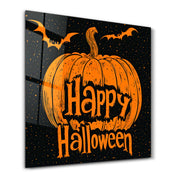 Happy Halloween 2 | Halloween Style Glass Wall Art