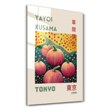 Yayoi Kusama Pumpkin Cluster Japanese Pop Art – Glasbild