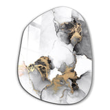・"Marble with Golden Dust"・Amorphous Collection Glass Wall Art