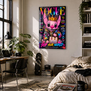 Vogue Galaxy by Mr. Pablo Costa | Glass Wall Art