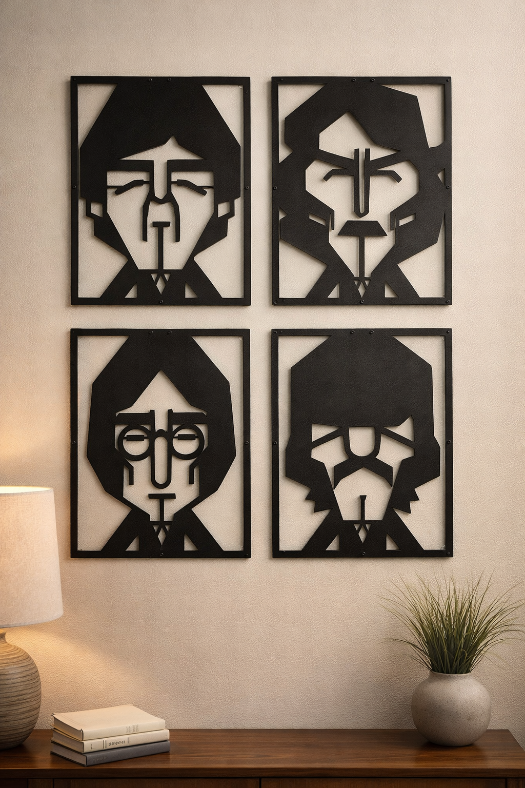 The Beatles Metal Wall Art | ArtDesigna – Artdesigna