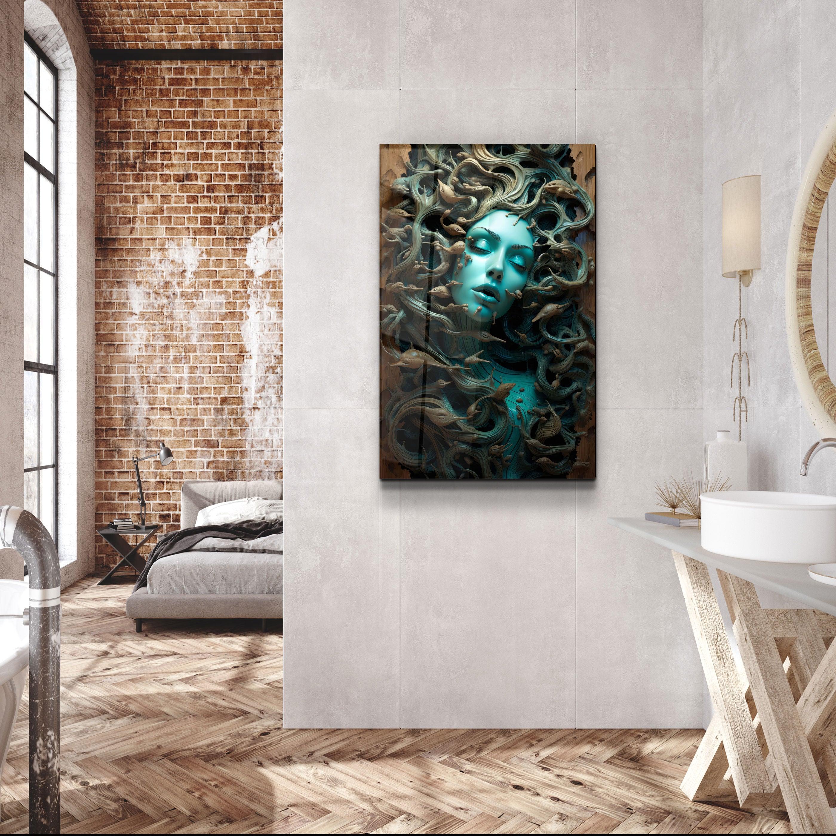 Another Life | Designers Collection Glass Wall Art - Artdesigna