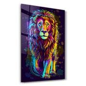 The King | Glass Wall Art - ArtDesigna Glass Printing Wall Art