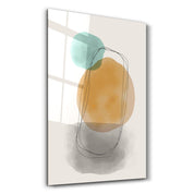 Abstract Shapes V15 | Glass Wall Art - ArtDesigna Glass Printing Wall Art
