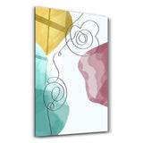 Whimsical Thoughts 1 | Glass Wall Art