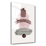 Pastel Tones Abstract 1 | Glass Wall Art