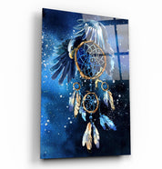 The Dream Catcher | Glass Wall Art - Artdesigna