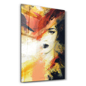 Disappearing Woman Face | Glass Wall Art - ArtDesigna Glass Printing Wall Art