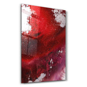 Bird's Eye In Red | Glass Wall Art - ArtDesigna Glass Printing Wall Art