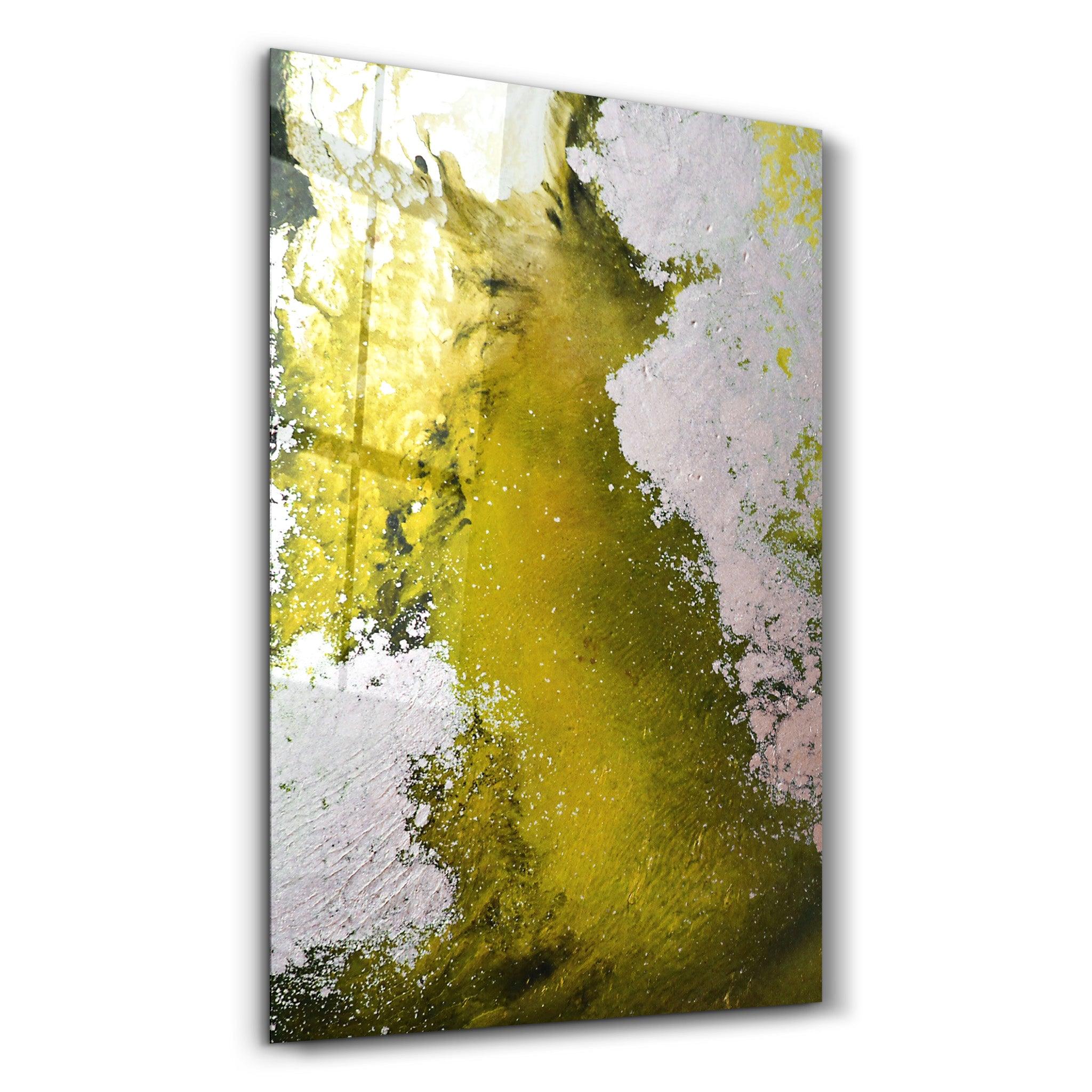 Bird's Eye In Yellow | Glass Wall Art - ArtDesigna Glass Printing Wall Art