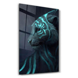 Phantom of the Jungle | Glass Wall Art