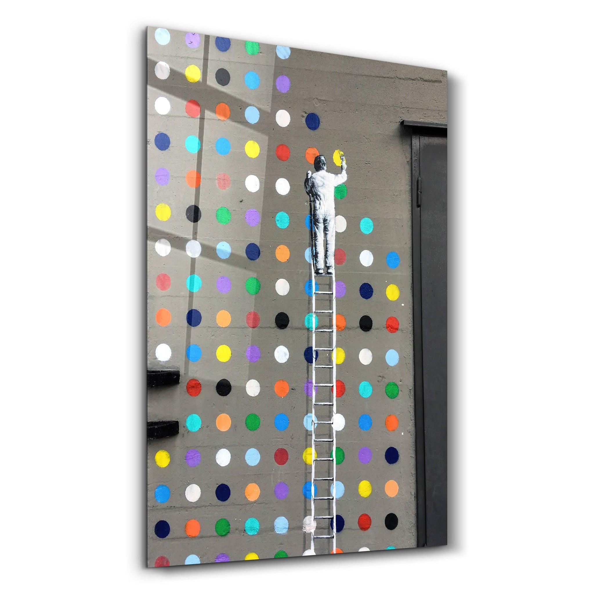 Colorful Dots | GLASS WALL ART - ArtDesigna Glass Printing Wall Art