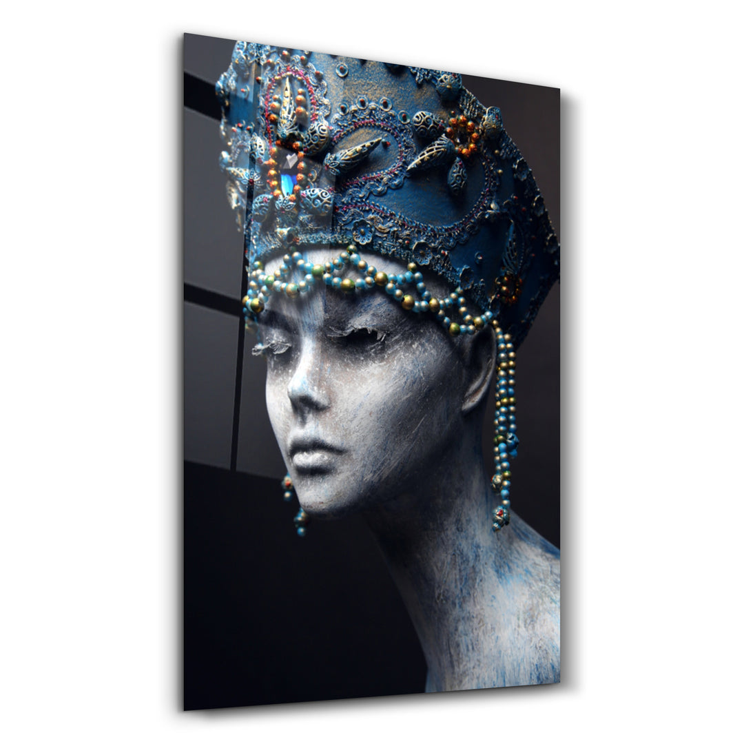 ・"Mummy Queen"・Glass Wall Art - ArtDesigna Glass Printing Wall Art