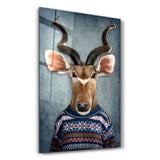 Mr. Deera | Glass Wall Art