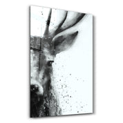 Deer | Glass Wall Art - ArtDesigna Glass Printing Wall Art