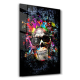 Cool Skull | Glass Wall Art