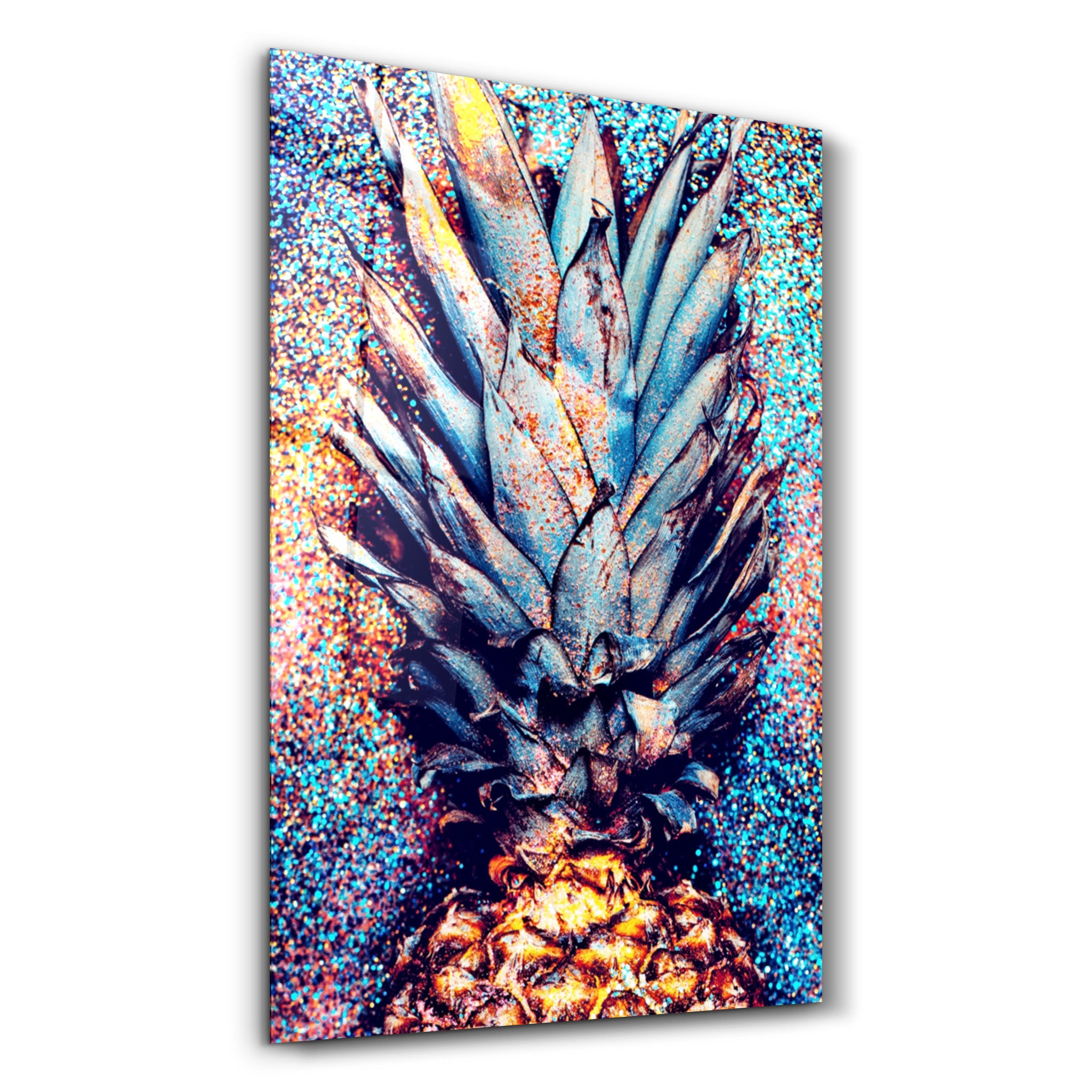 ・"Pineapple V2"・Glass Wall Art - ArtDesigna Glass Printing Wall Art