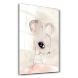 Funny Ears | Glass Wall Art