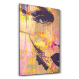 Mysterious Woman | Glass Wall Art