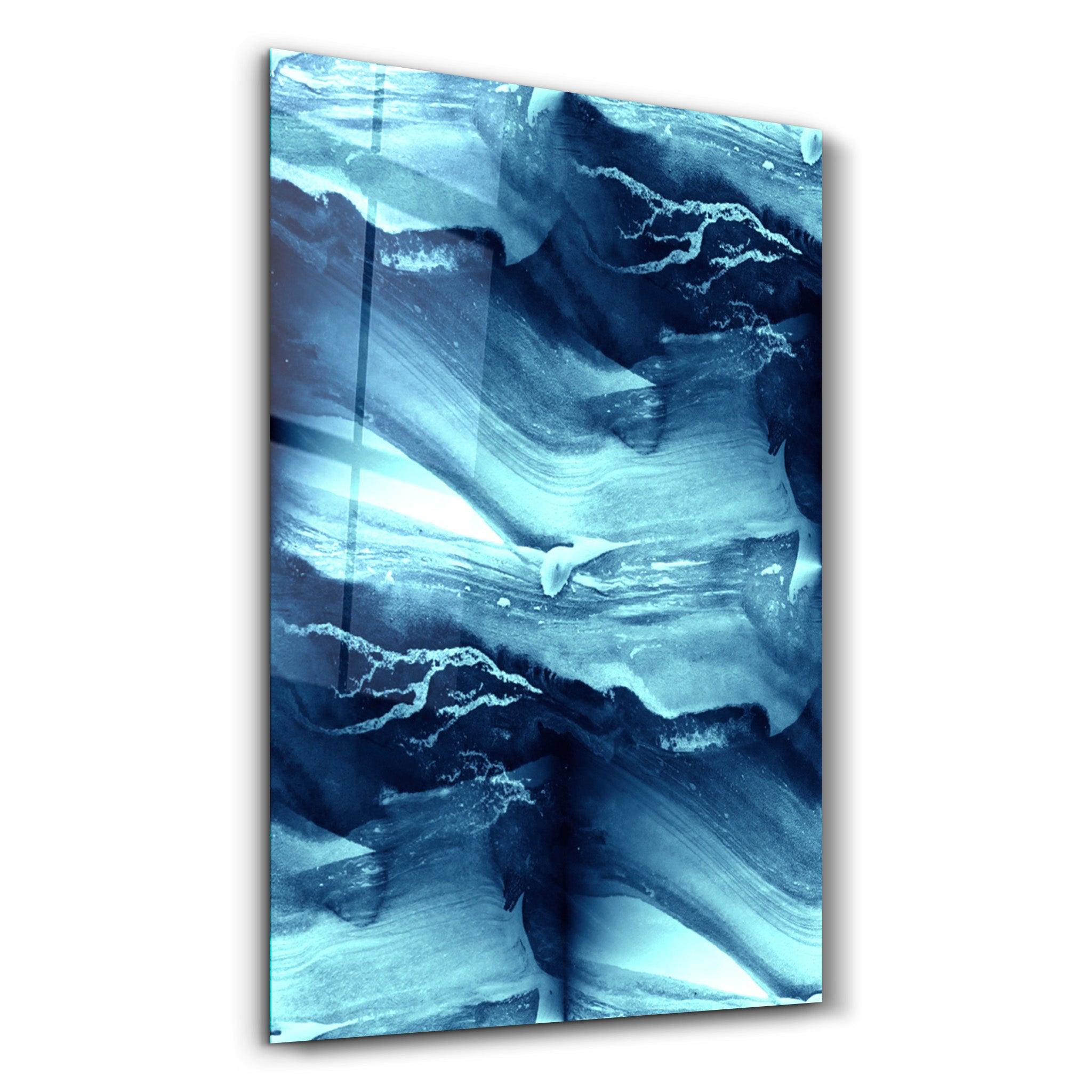 Abstract Waves | Glass Wall Art - ArtDesigna Glass Printing Wall Art