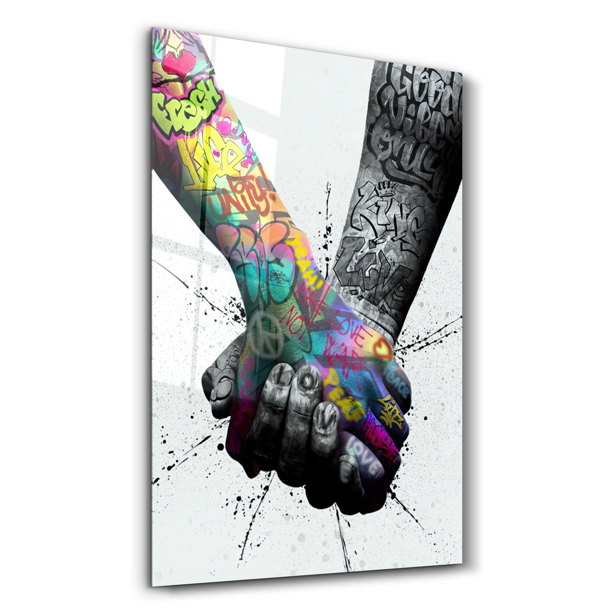 Handhold | Glass Wall Art - ArtDesigna Glass Printing Wall Art