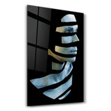 Faces v1 | Glass Wall Art