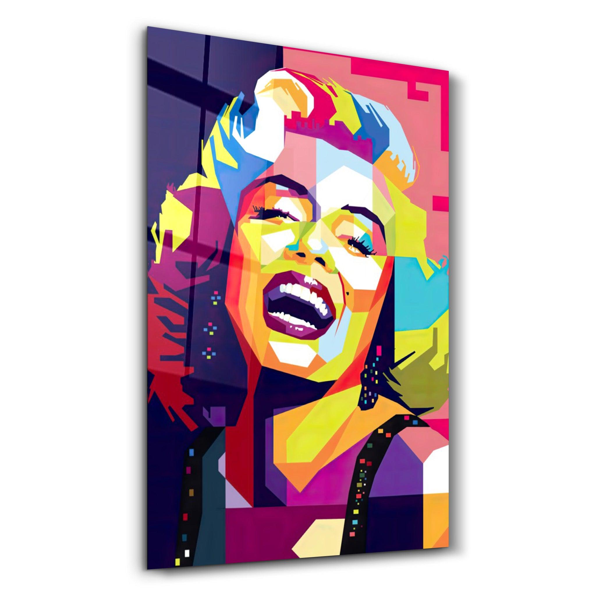 Marilyn | Glass Wall Art - ArtDesigna Glass Printing Wall Art