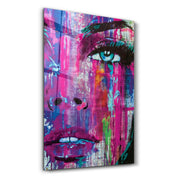 Woman Face | Glass Wall Art - ArtDesigna Glass Printing Wall Art