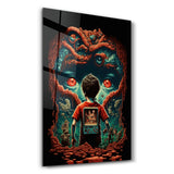 Trapped in the Gaming World | Secret World Collection Glass Wall Art