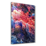 Pixelwelt – Glasbild
