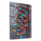 Eyes Abstract | Designer's Collection Glass Wall Art